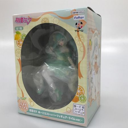 フィギュア 初音ミク ラストゲット ぬーどるストッパーフィギュア ライムver