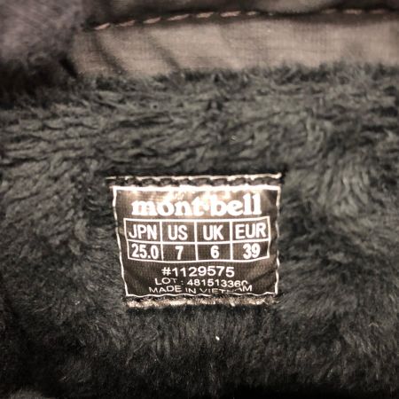  mont･bell モンベル メンズ アスペンブーツ SIZE ウインターブーツ 25cm 1129575 ブラック
