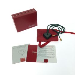 ▼▼ Baccarat バカラ クリスタルハート ネックレス チョーカー ペンダント 箱付 グリーン Aランク