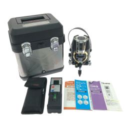 ▼▼ TAJIMA タジマ ブルーグリーンレーザー墨出し器 ジンバル式レーザー ゼロブルー 受光器付 ZEROB-KJY ブラック Bランク