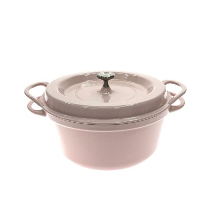  VERMICULAR バーミキュラ ホーロー両手鍋 オーブンポットラウンド 26cm  PNK26R パールピンク