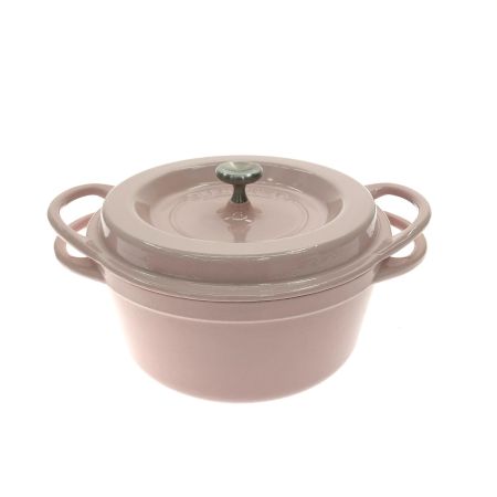  VERMICULAR バーミキュラ 両手鍋 オーブンポットラウンド 18cm＋マグネットリベット（鍋敷き）18cm セット  パールピンク