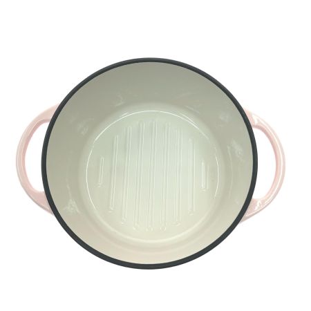  VERMICULAR バーミキュラ 両手鍋 オーブンポットラウンド 18cm＋マグネットリベット（鍋敷き）18cm セット  パールピンク