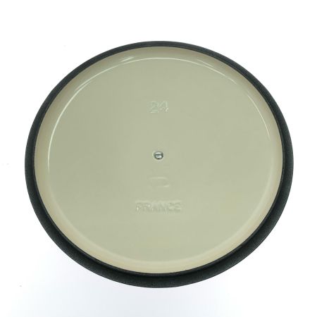  LE CREUSET ルクルーゼ ホーロー両手鍋 ココットロンド 24cm シフォンピンク