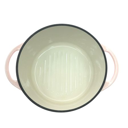  VERMICULAR バーミキュラ ホーロー両手鍋 オーブンポットラウンド 22cm PNK22R パールピンク