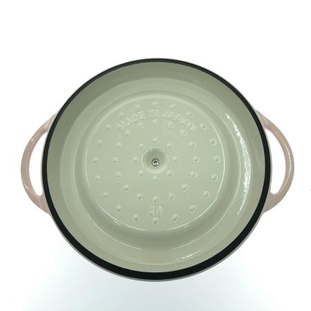  VERMICULAR バーミキュラ 両手鍋 オーブンポットラウンド 26cm＋マグネットリベット（鍋敷き）26cm セット  パールピンク