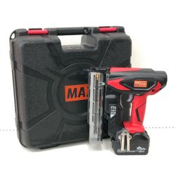 ▼▼ MAX マックス コードレス式 18V 充電式 内装用フィニッシュネイラ 充電器・充電池1個・ケース付 PSEマーク有 TJ-35FN3-BC Aランク