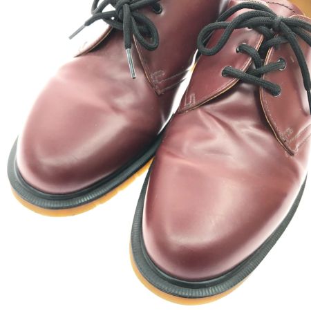  Dr.Martens ドクターマーチン メンズ ドレスシューズ 3ホール プレーンウェルト ステッチなし 28.5cm 1461 チェリーレッド