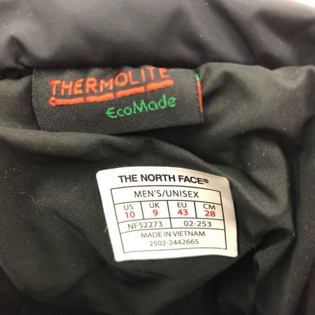 THE NORTH FACE ダウンブーツ ヌプシ ブーティ ウォータープルーフ VII ショート 28cm NF52273 BK TNF ブラック