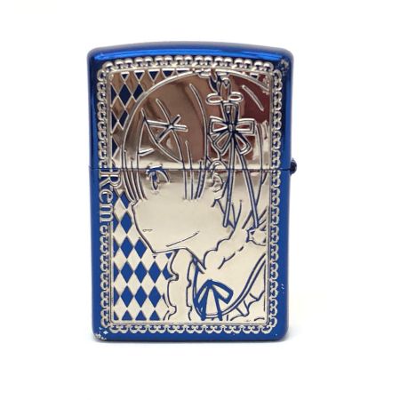  Zippo ジッポー オイルライター Re:ゼロから始める異世界生活 レム ブルー リゼロ グッズ アニメ