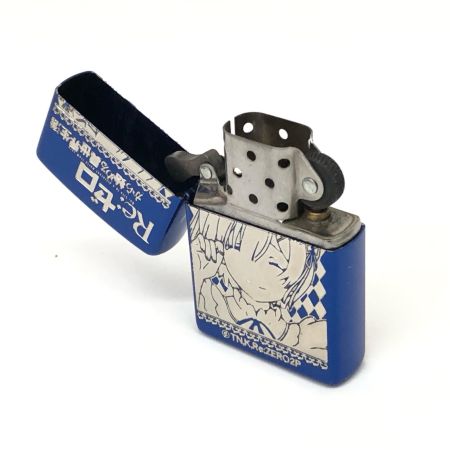  Zippo ジッポー オイルライター Re:ゼロから始める異世界生活 レム ブルー リゼロ グッズ アニメ