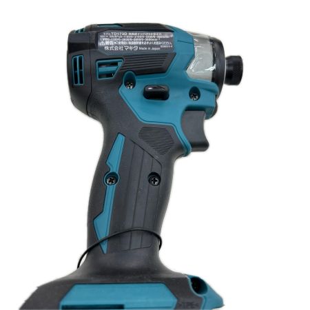 MAKITA マキタ インパクトドライバ コードレス式 18v 充電器・充電池2個・ケース付 TD173D ブルー