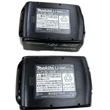 MAKITA マキタ インパクトドライバ コードレス式 18v 充電器・充電池2個・ケース付 TD173D ブルー