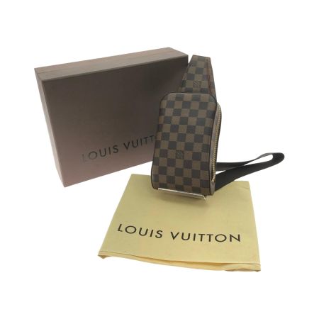  LOUIS VUITTON ルイヴィトン メンズ ボディバッグ ショルダーバッグ ダミエ ジェロニモス N51994 ブラウン
