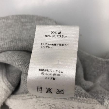  Supreme シュプリーム  パーカー Supreme グレー ブランド SIZE S 襟ヨゴレ・ポケット部分補修有 メンズ ボックスロゴ グレー