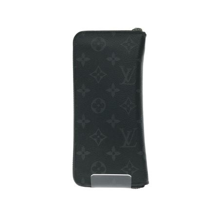  LOUIS VUITTON ルイヴィトン メンズ 長財布 ジッピーウォレット ヴェルティカル モノグラム・エクリプス M62295 ブラック