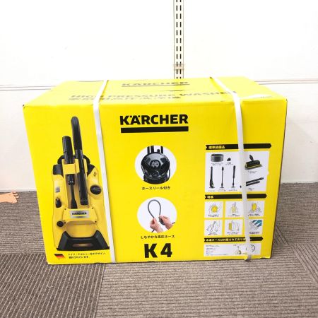  KARCHER ケルヒャー 高圧洗浄機 K4 プレミアムサイレント 1350W 50Hz K4 PREMSIL V イエロー