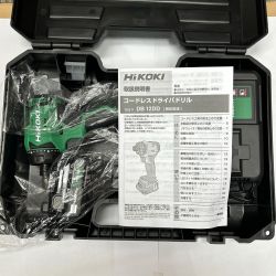 ▼▼ HiKOKI ハイコーキ コードレスドライバドリル 10.8v DB12DD グリーン Aランク