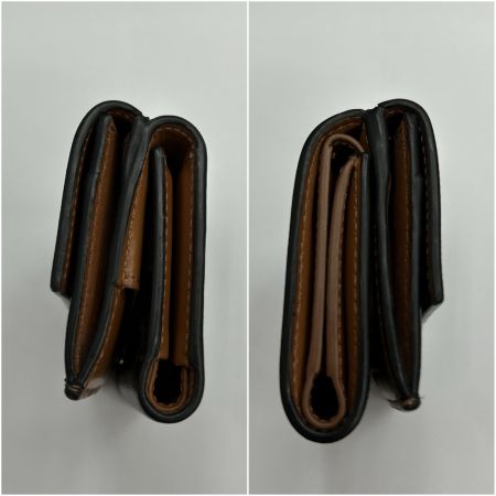  CELINE セリーヌ 三つ折り財布 トリオンフ ブラウン