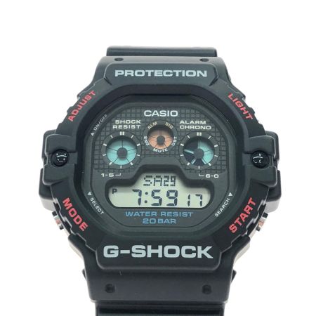 CASIO カシオ メンズ腕時計 クオーツ デジタルウォッチ G-SHOCK 復刻デザイン ロングライフバッテリー DW-5900U-1JF ブラック