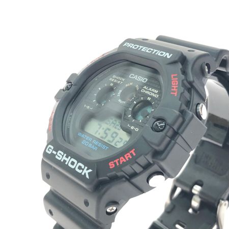 CASIO カシオ メンズ腕時計 クオーツ デジタルウォッチ G-SHOCK 復刻デザイン ロングライフバッテリー DW-5900U-1JF ブラック