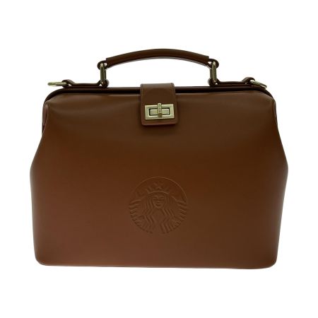  STARBUCKS スターバックス 2WAYショルダーバッグ キャメル