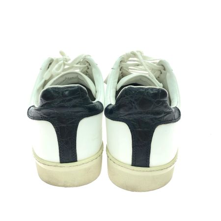  GUCCI グッチ メンズ スニーカー ACE エース SIZE 27.5cm レザー 125375 ホワイト