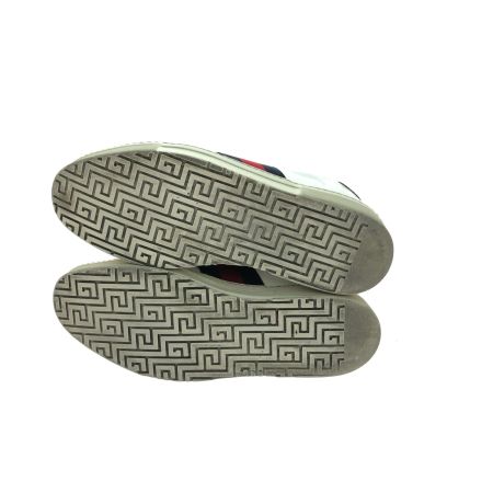  GUCCI グッチ メンズ スニーカー ACE エース SIZE 27.5cm レザー 125375 ホワイト