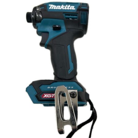 MAKITA マキタ インパクトドライバ コードレス式 40v 充電器・充電池2個・ケース付 TD002GRDX ブルー