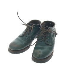 ▼▼ ROLLING DUB TRIO ローリングダブトリオ  ワークブーツ コペン グリーン クロムエクセル ミッドカット サイズ不明 Cランク