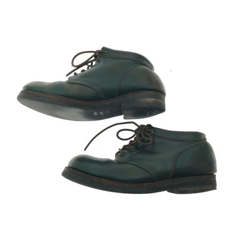  ROLLING DUB TRIO ローリングダブトリオ  ワークブーツ コペン グリーン クロムエクセル ミッドカット サイズ不明