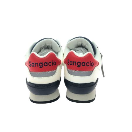 via sangacio サンガッチョ ユニセックス スニーカー 7周年記念モデル 24.5cm トリコロールカラー