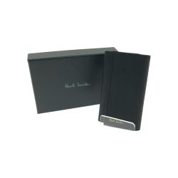 ▼▼ Paul Smith ポールスミス ユニセックス 6連 キーケース マルチストライプ  M1A-1981X-BMULTS ブラック Aランク