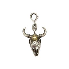  SEEWARK メンズ シルバーアクセサリー ペンダントヘッド ペンダントトップ SV925 バッファロースカル Bランク
