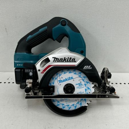  MAKITA マキタ 丸のこ コードレス式 18v 6.0Ah 充電器・充電池2個・ケース付 HS474DRGX ブルー