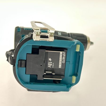  MAKITA マキタ ドライバドリル コードレス式 18v 本体のみ HP487D ブルー