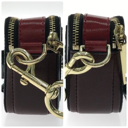  MARC JACOBS マークジェイコブス バッグ ショルダーバッグ  程度B レッド×ブラック