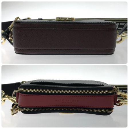  MARC JACOBS マークジェイコブス バッグ ショルダーバッグ  程度B レッド×ブラック
