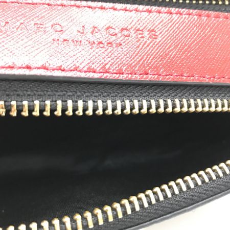  MARC JACOBS マークジェイコブス バッグ ショルダーバッグ  程度B レッド×ブラック
