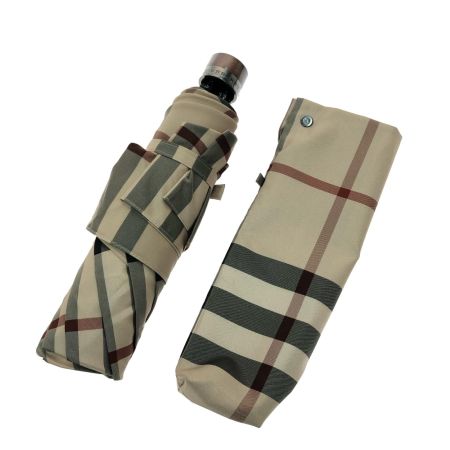  BURBERRY バーバリー レディース 折りたたみ傘 チェック柄