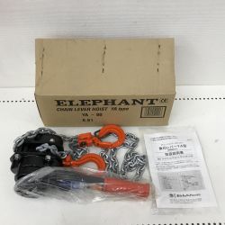 ▼▼ ELEPHANT エレファント レバーブロック ELEPHANT YA-80 未使用品(S) 0.8t YA-80 Sランク