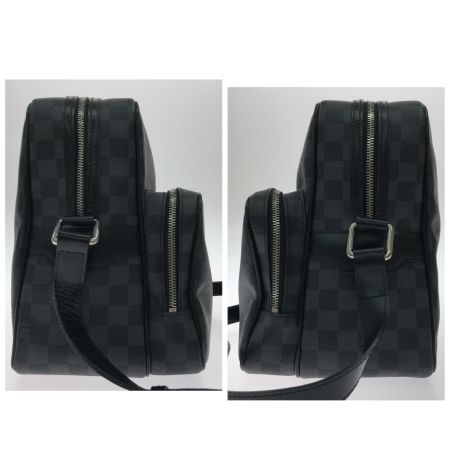  LOUIS VUITTON ルイヴィトン バッグ ショルダーバッグ  ダミエ ダミエグラフィット イオ  AR2088 N45252 ブラック