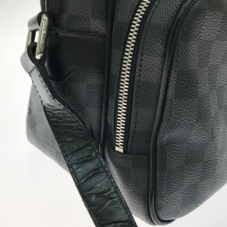  LOUIS VUITTON ルイヴィトン バッグ ショルダーバッグ  ダミエ ダミエグラフィット イオ  AR2088 N45252 ブラック
