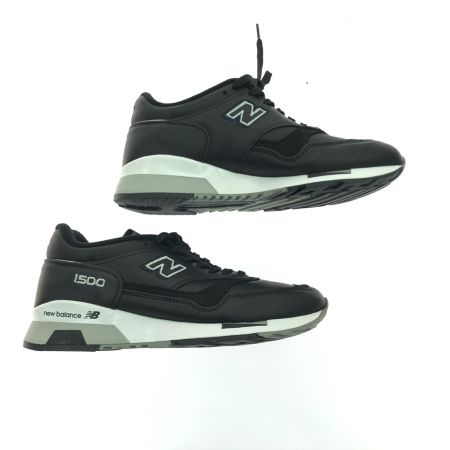  NEW BALANCE ニュー・バランス メンズスニーカー オールレザー UK製 25cm M1500BK ブラック/グレー