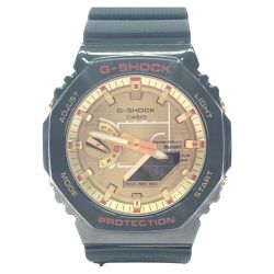 ▼▼ CASIO カシオ メンズ腕時計 ソーラー充電 アナデジ 八村塁 シグネチャーモデル メタルカバード GBM-2100RH-1 Bランク