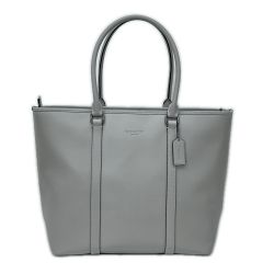 ▼▼ COACH コーチ トートバッグ アウトレット C2557 CBG49 ライトグレー 布袋付 Bランク
