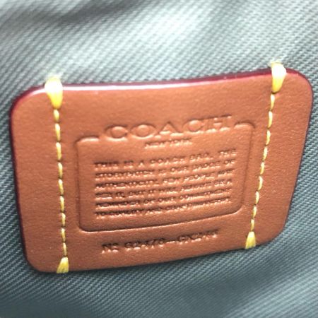 COACH コーチ コスメポーチ 化粧ポーチ アンスラサイト CX246 メタリックグレー