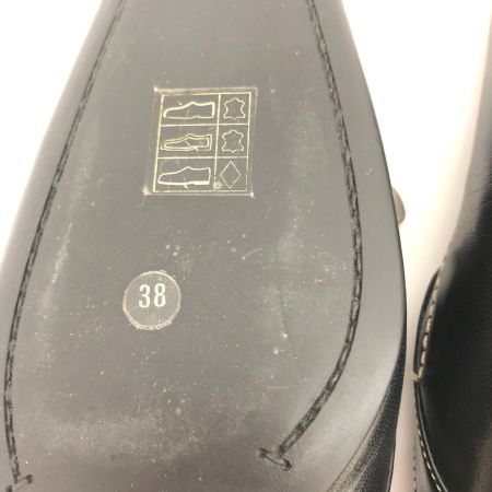  PRADA プラダ レディース サンダル ローファー ミュール Size 38 25㎝  ブラック