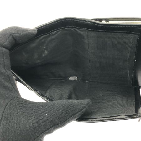  CELINE セリーヌ レディース 二つ折り財布 マカダム柄 がま口 オールドセリーヌ ヴィンテージ  M/99/1 ブラウン/ブラック