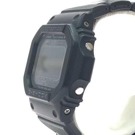  CASIO カシオ メンズ腕時計 電波ソーラー デジタルウォッチ G-SHOCK コンポジットバンド スクエア GW-M5610BCST ブラック